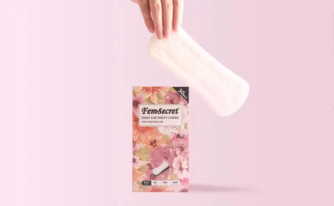 Proveedor mayorista de OEM Pantyliners